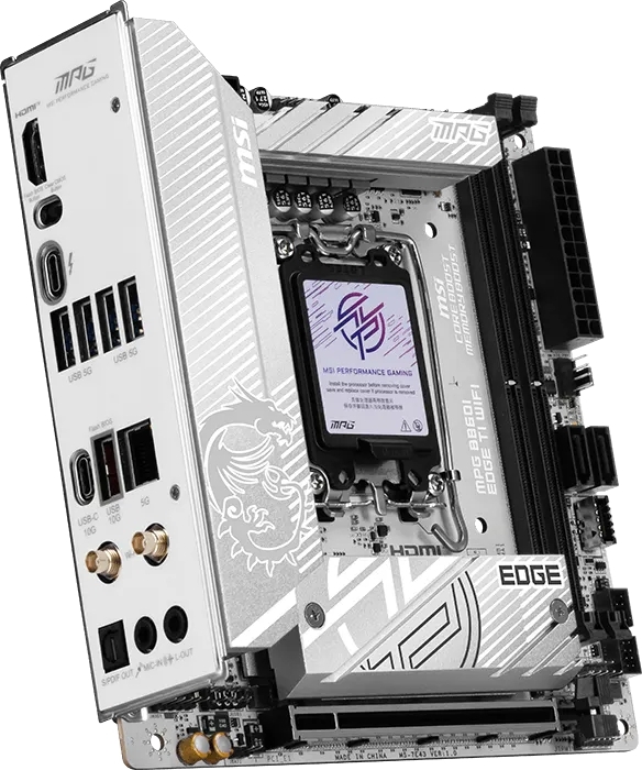 Материнская плата MSI MPG B860I EDGE TI WIFI (911-7E43-001) фото3