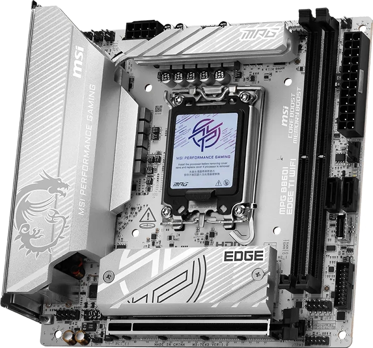 Материнская плата MSI MPG B860I EDGE TI WIFI (911-7E43-001) фото4