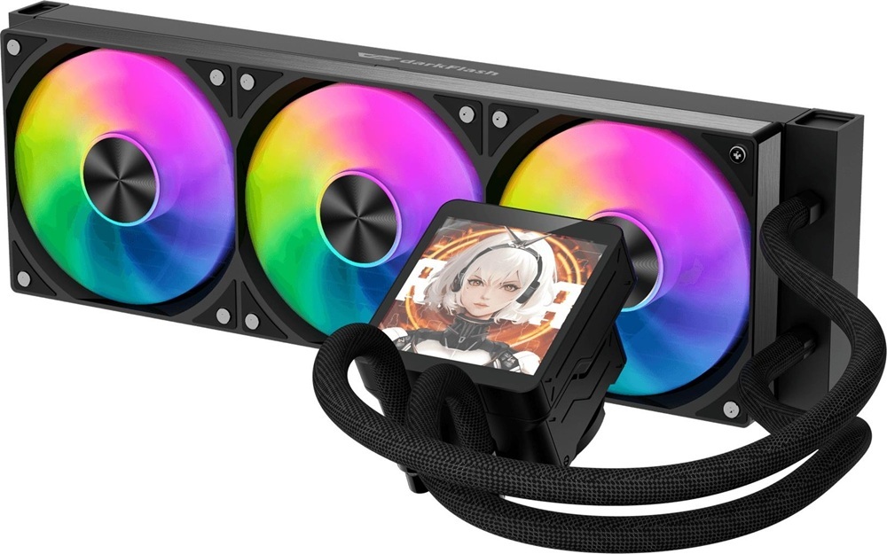 Система рідинного охолодження DARKFLASH DV360S MAX BLACK фото2