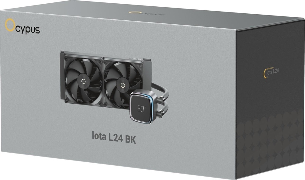 Система рідинного охолодження OCYPUS IOTA L24 Black (IOTA-L24-BK2ANWNN00X-GL) фото