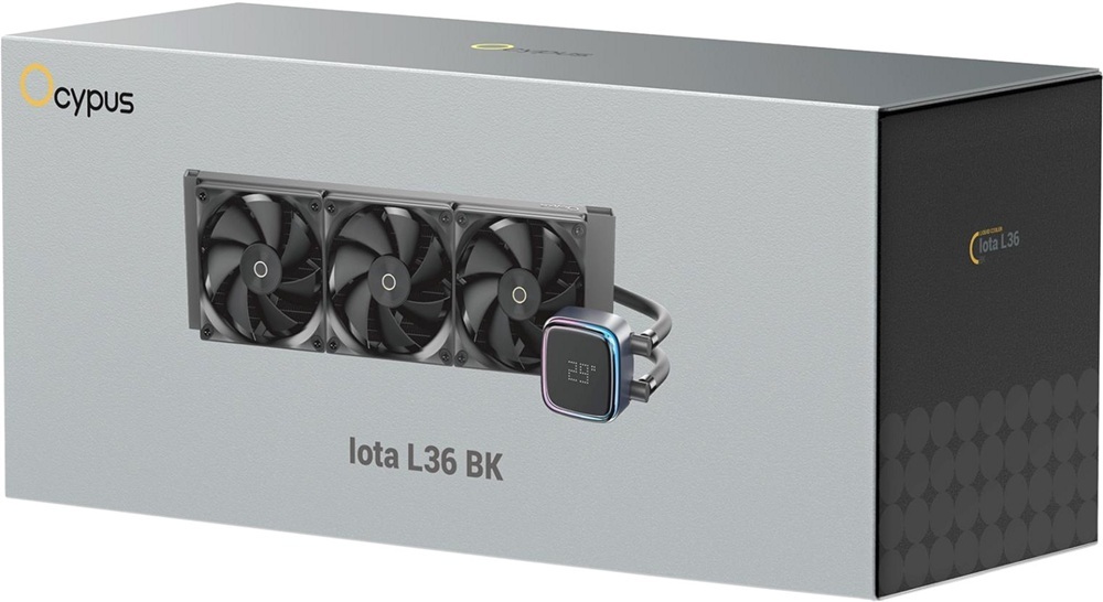 Система рідинного охолодження OCYPUS IOTA L36 Black (IOTA-L36-BK3ANWNN00X-GL) фото