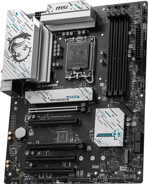 Материнская плата MSI B760 GAMING PLUS WIFI DDR4 (911-7D98-043) фото4