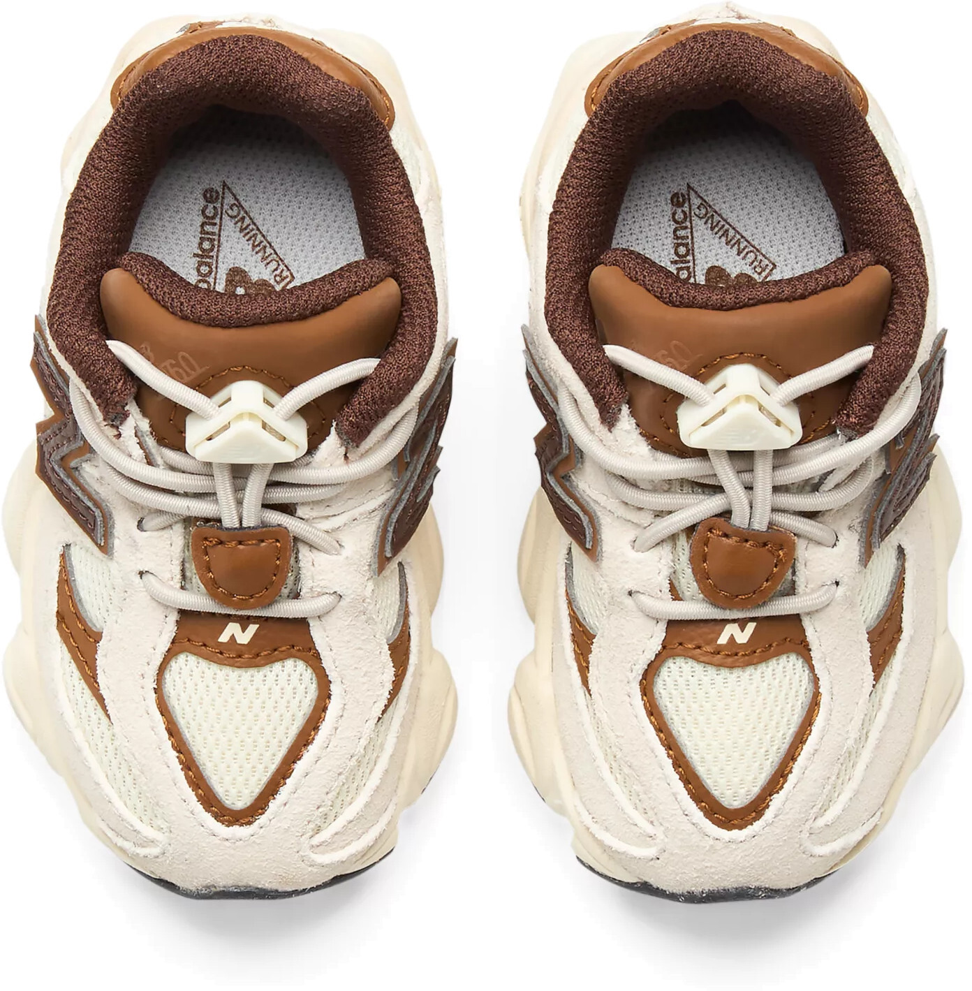 Кроссовки детские New Balance 9060 Bungee Toddler I90602Y4 27,5 (10 US) бежевые фото3