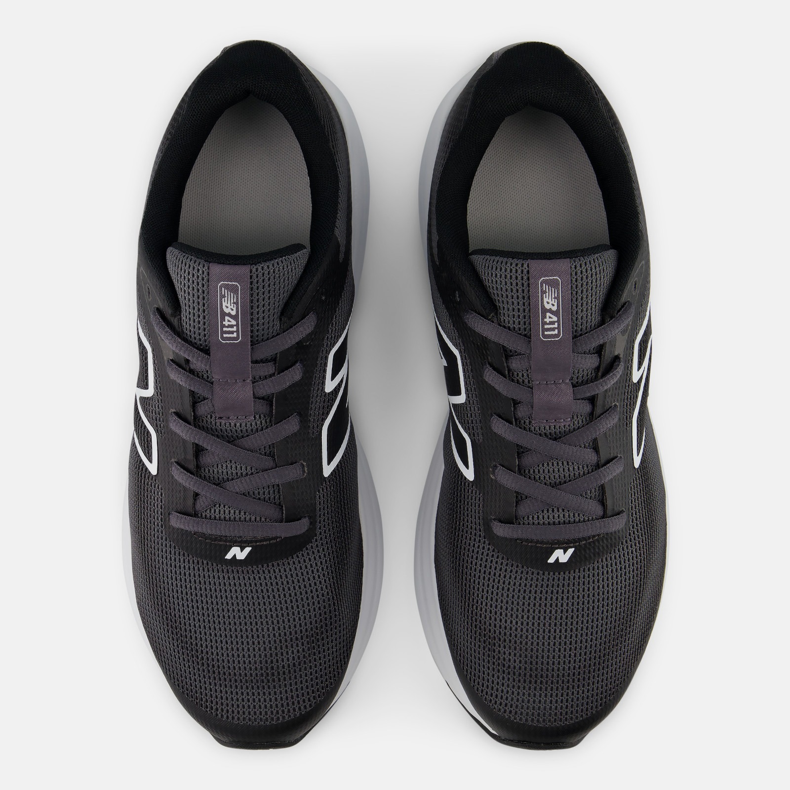 Кросівки чоловічі New Balance 411 V4 M4114SQ 45 (11 US) чорні фото5