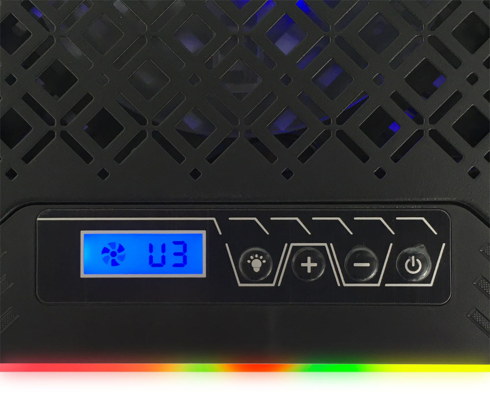 Підставка під ноутбук з RGB підсвічуванням EGC109 Galerne Note фото4