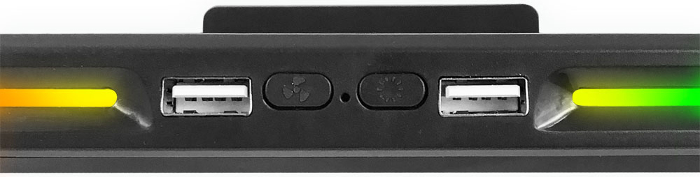 Підставка під ноутбук з RGB підсвічуванням EGC108 Boreas Notebook Cooling Pad фото5