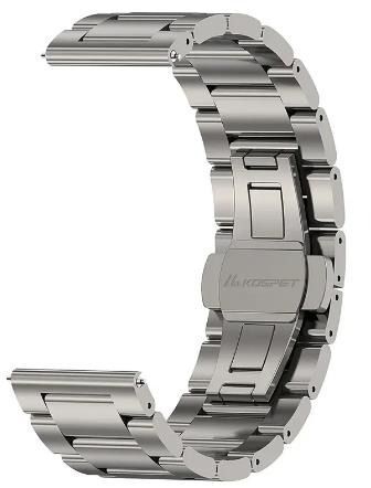 Сменный ремешок KOSPET STAINLESS STEEL SILVER model T 22MM фото2