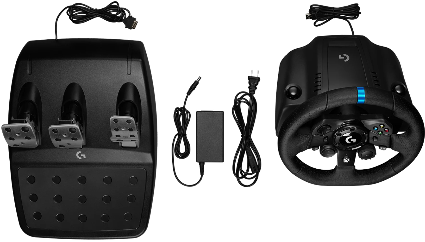 Руль и педали Logitech G923 Racing Wheel and Pedals для PC/PS (L941-000149) фото5