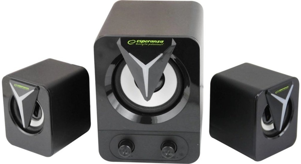 Акустика Esperanza USB Speakers 2.1 led rainbow soprano (EGS107) фото2