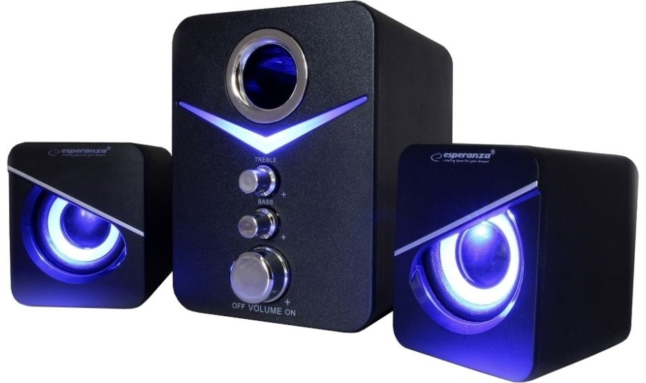 Акустика Esperanza Speakers 2.1 USB-C Cancan Speakers (EP153) фото3