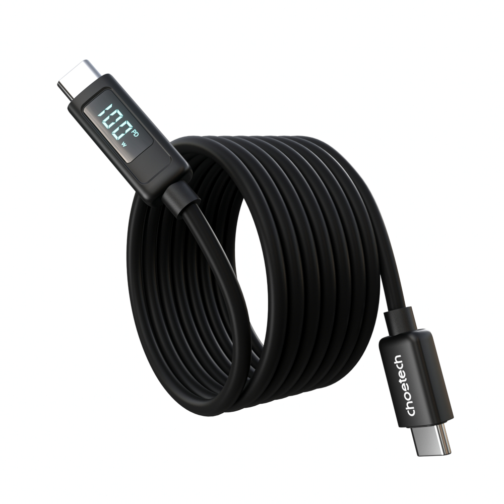 Кабель PD100 Вт USB-C до USB-C 1,8 м фото2