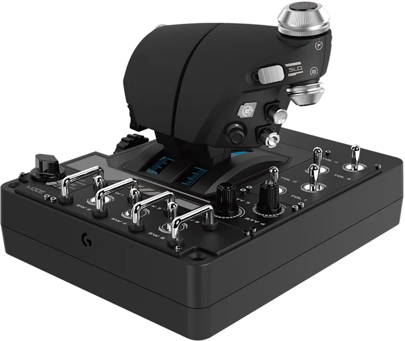 Джойстик Logitech G X56 HOTAS RGB Throttle and Stick Simulation Controller (L945-000059) фото