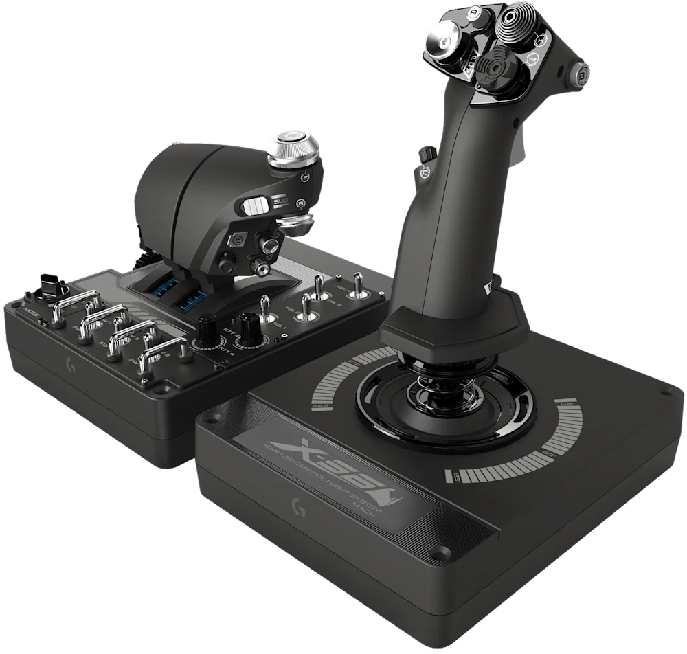 Джойстик Logitech G X56 HOTAS RGB Throttle and Stick Simulation Controller (L945-000059) фото