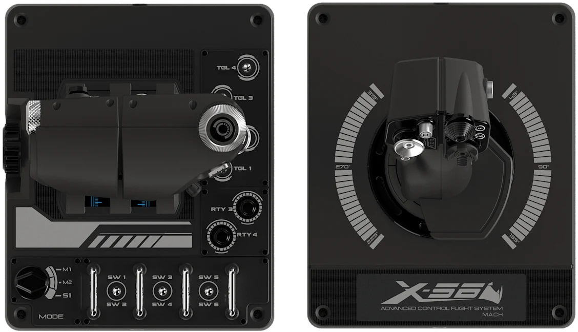 Джойстик Logitech G X56 HOTAS RGB Throttle and Stick Simulation Controller (L945-000059) фото