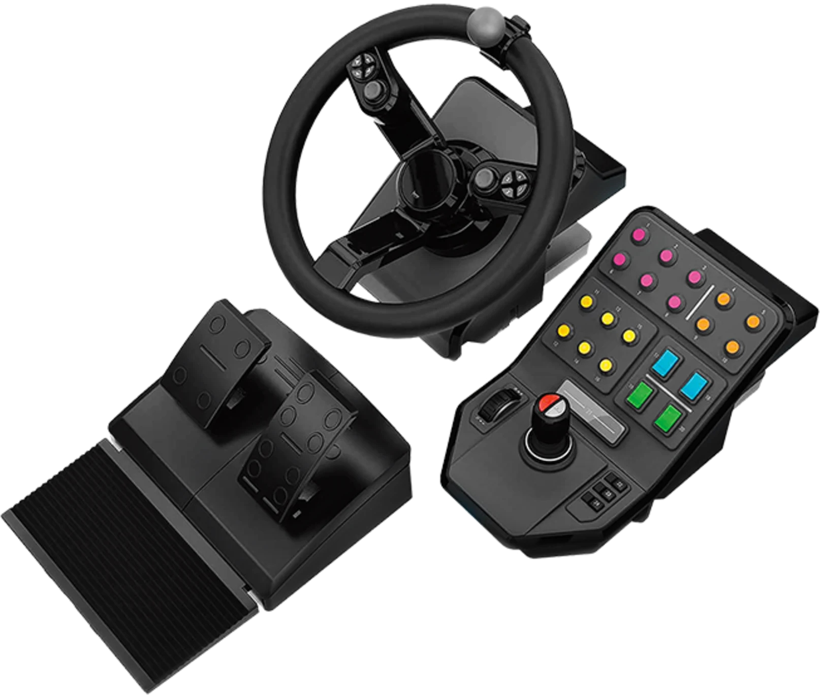 Руль и педали Logitech G Heavy Equipment Bundle Farm Sim Controller (L945-000062) фото2