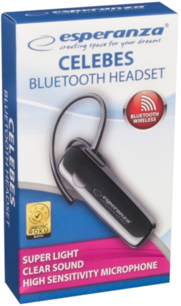 Гарнітура Wireless Earphone Celebes Black EH184K Celebes Black фото3