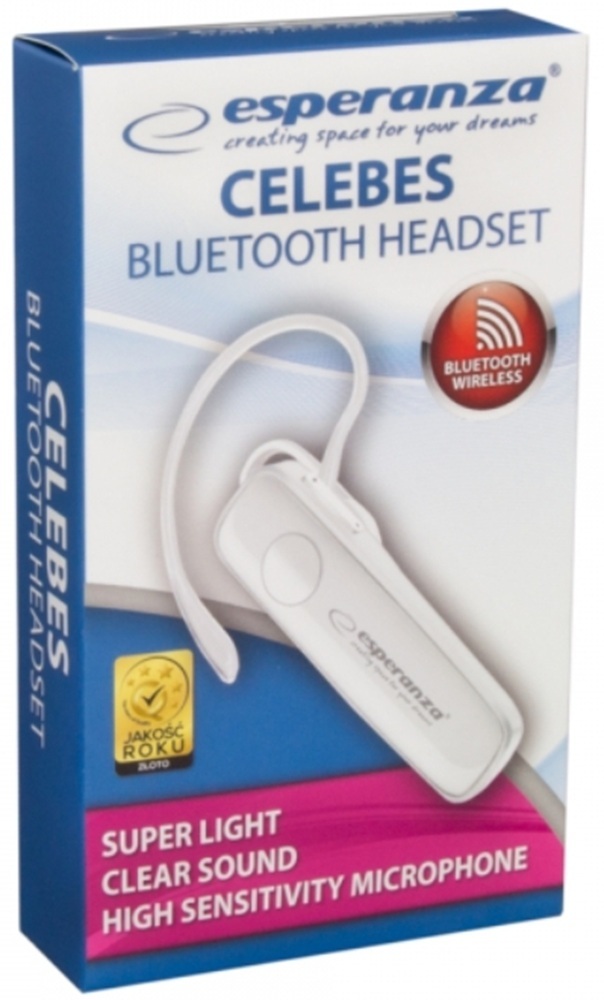 Гарнітура Wireless Earphone Celebes White EH184W Celebes White фото2