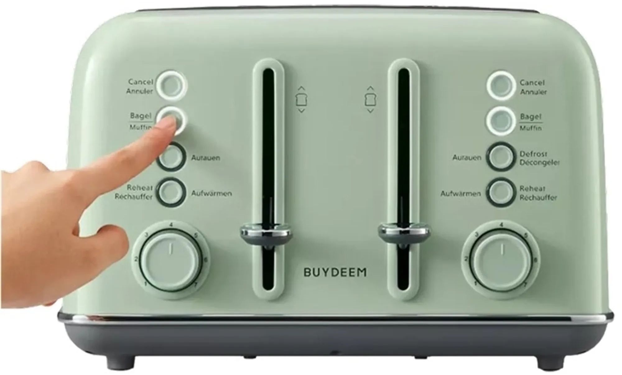 Тостер BUYDEEM DT640E Cozy Greenish (DT640E-CG/EU) фото2