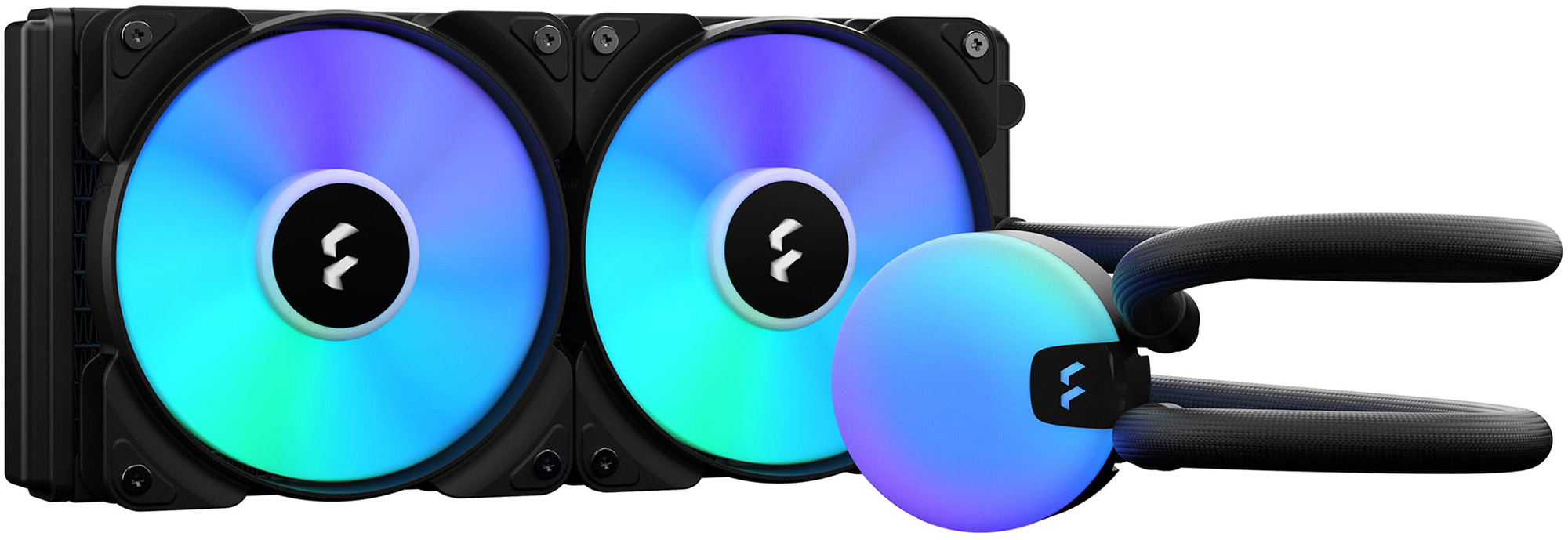 Водяная система охлаждения Fractal Design Lumen S24 RGB v2 2х120 мм (P2464) фото