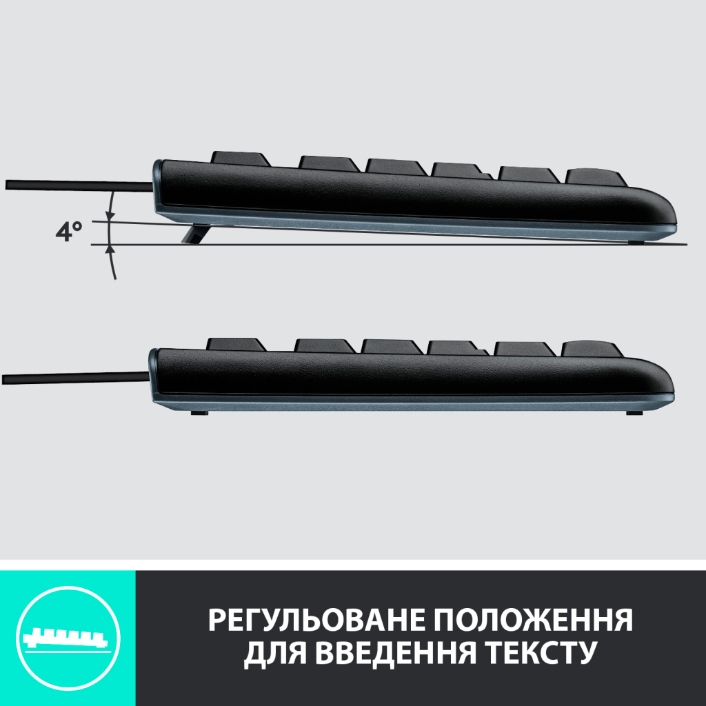 Комплект Logitech MK120 Black USB фото7