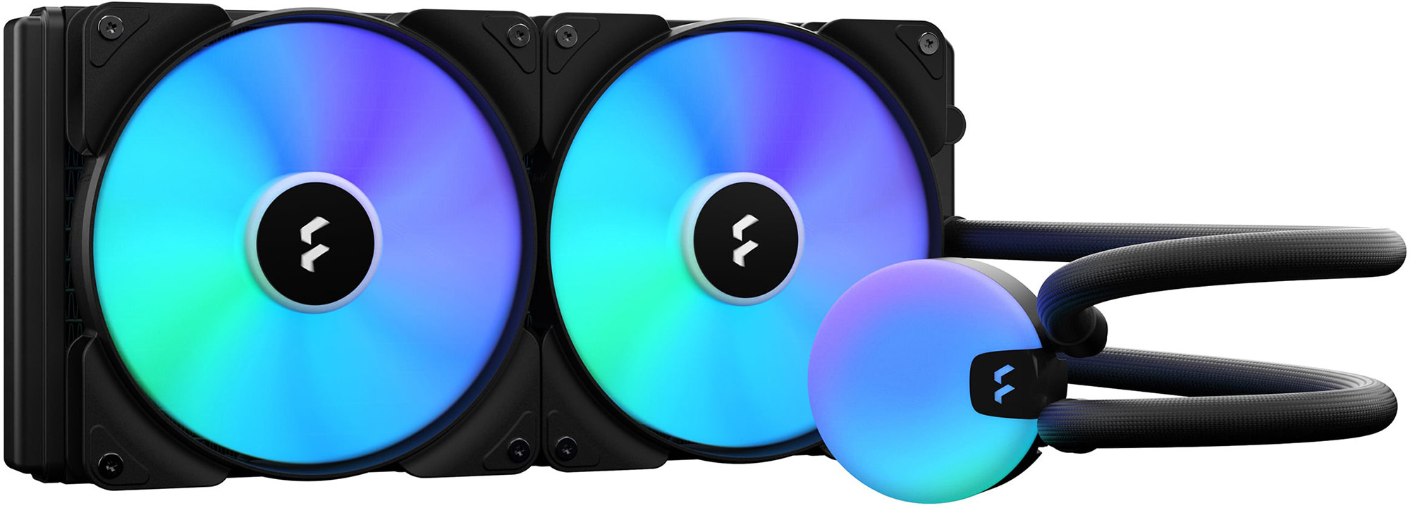 Водяная система охлаждения Fractal Design Lumen S28 RGB v2 2х140 мм (P2465) фото2