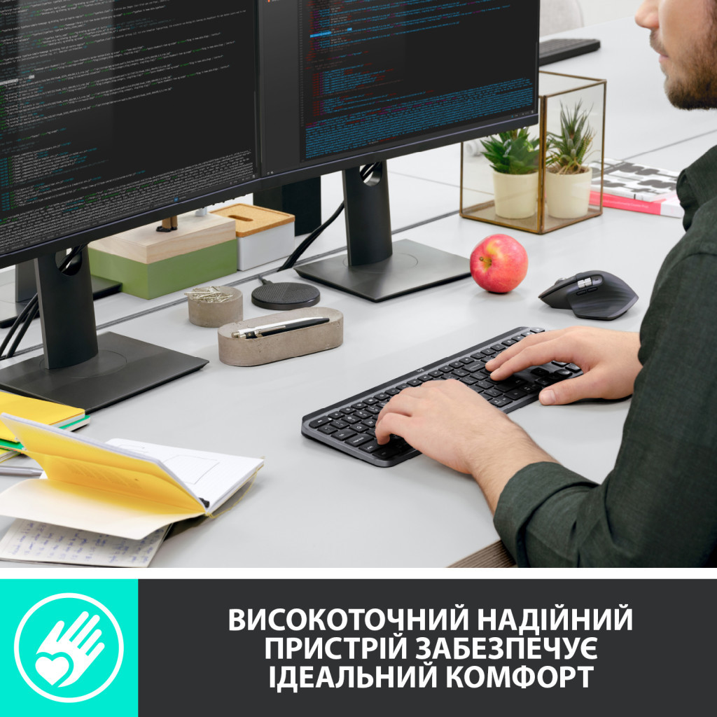 Клавиатура Logitech MX KEYS MASTER GRAPHITE фото