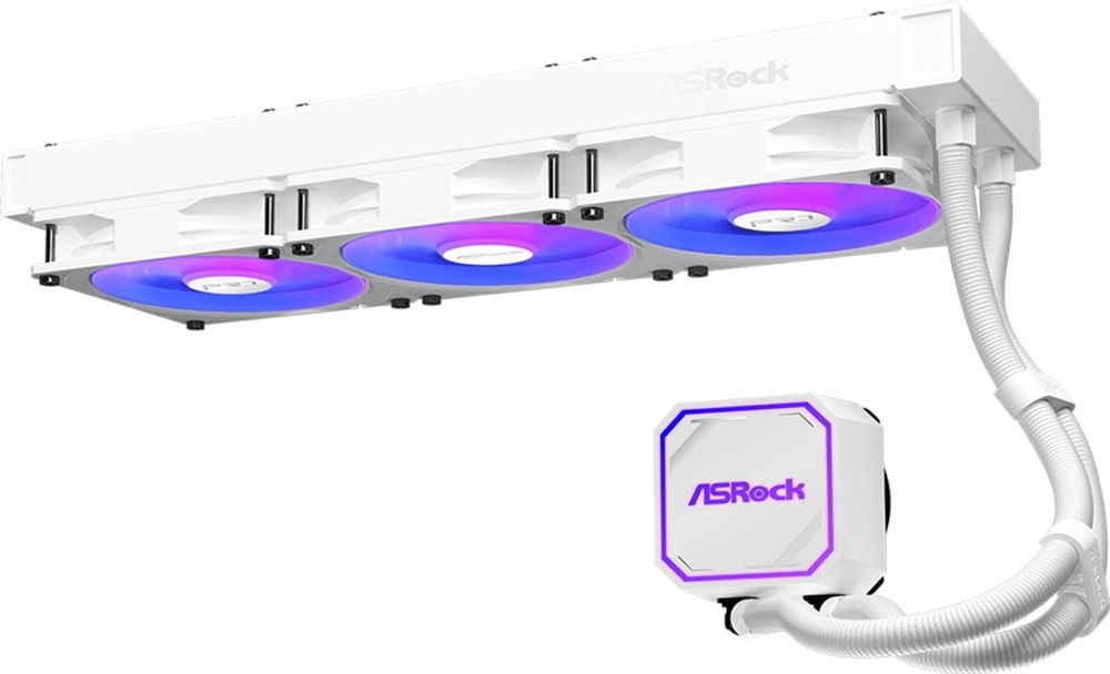Водяная система охлаждения ASRock PRO WHITE 360 ARGB фото