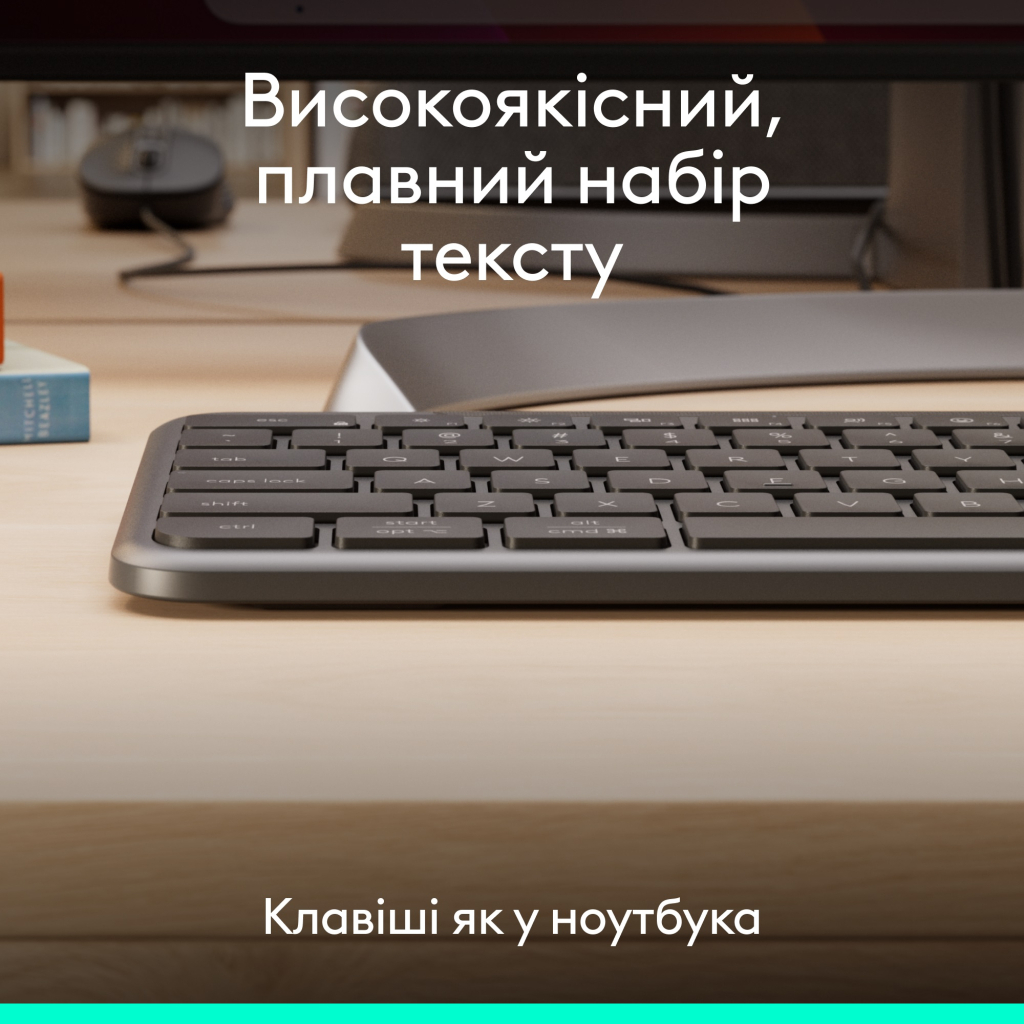 Клавиатура Logitech Signature Slim K620 Wired Keyboard for Business GRAPHITE фото3