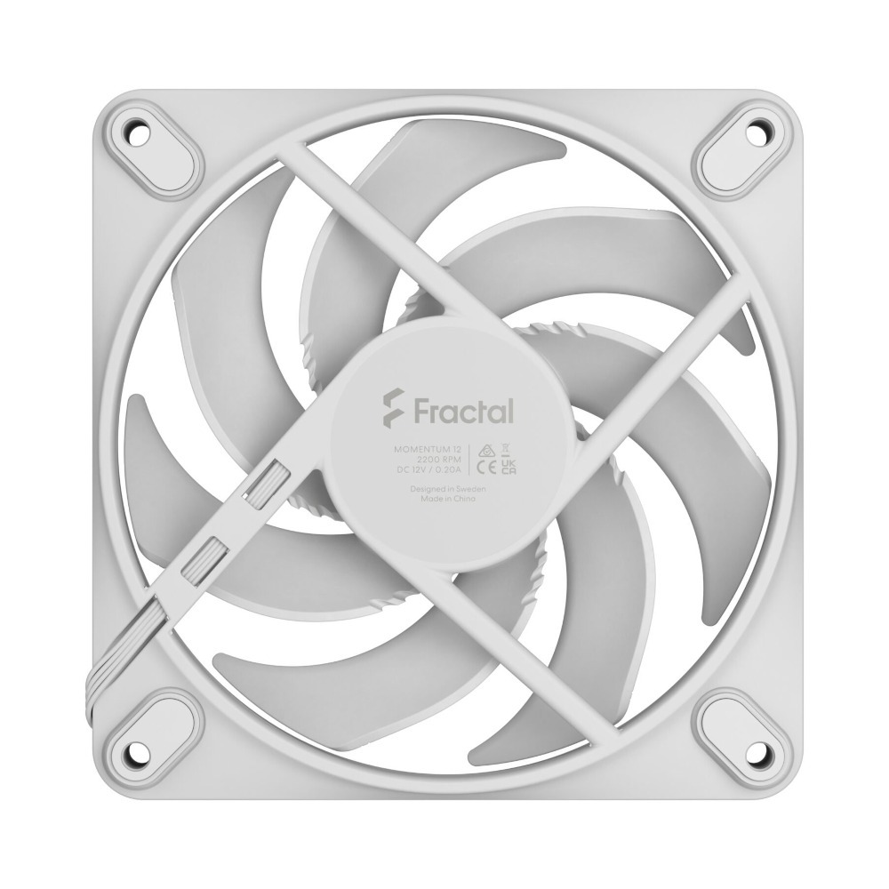 Вентилятор для корпуса Fractal Design Momentum 12 White (P2796) фото3