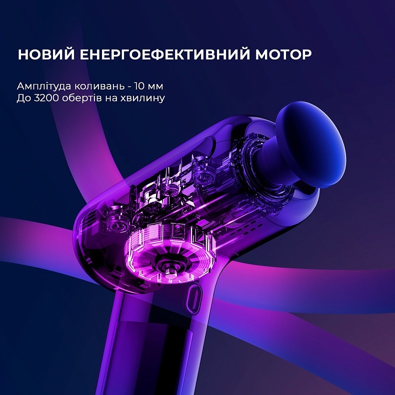 Масажер для тіла YUNMAI Massage Gun EasePro (YMFG-M406) фото2