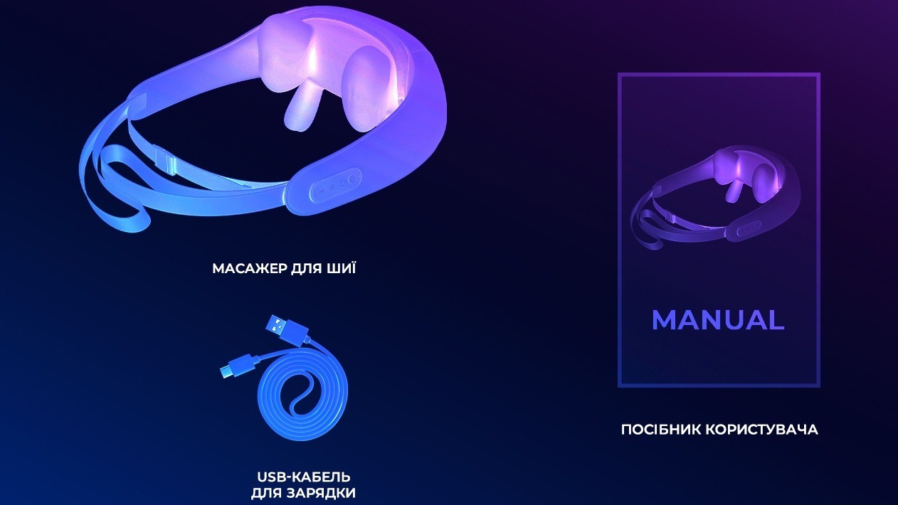 Масажер для шиї YUNMAI Neck Massager (YMB241) фото3
