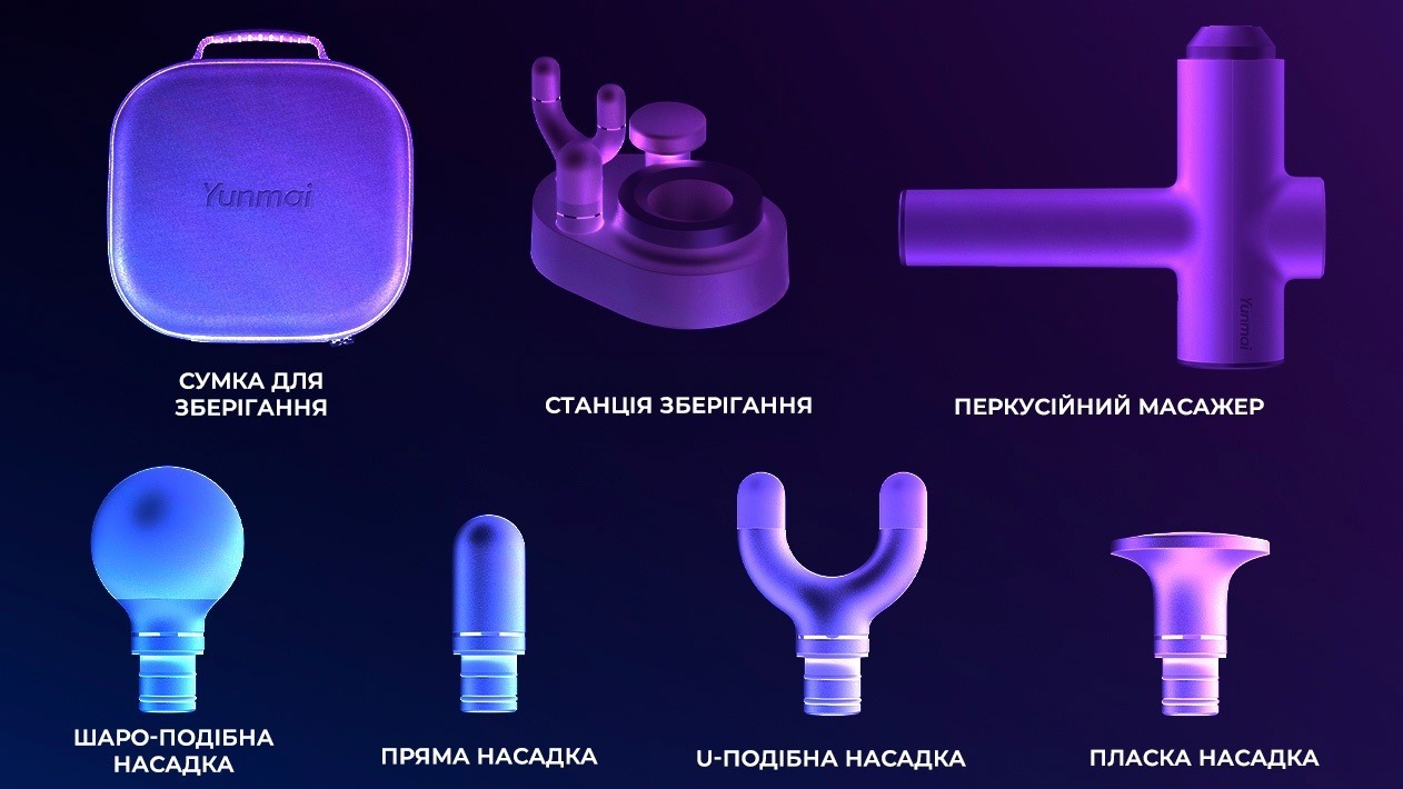 Масажер для тіла YUNMAI Massage Gun Prime 2 (YMFG-M418) фото5