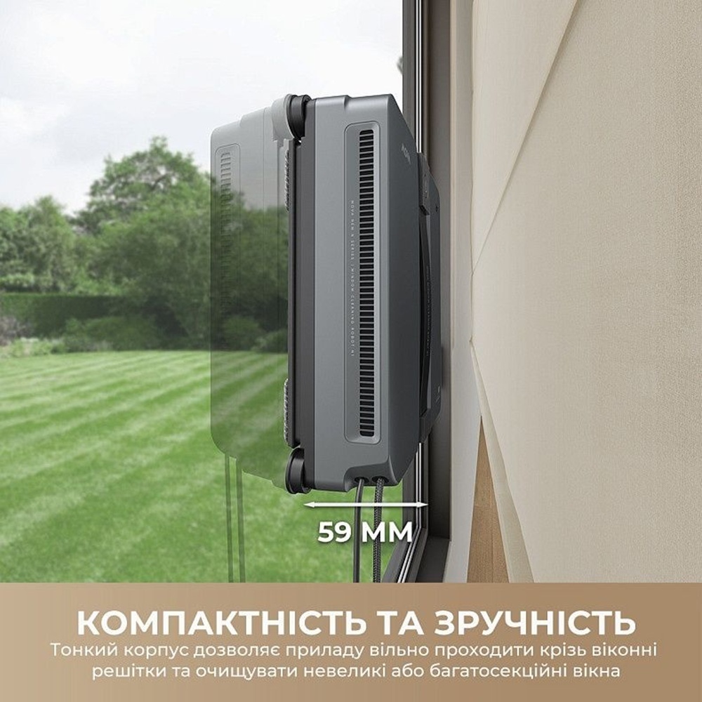 Пылесос оконный Mova N1 Black (GNDJ2580-BL) фото4