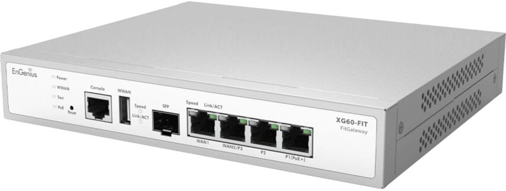 Маршрутизатор VPN EnGenius XG60-FIT 2xGbE LAN, 2xGbE WAN, 1 SFP (1402A0380301) фото
