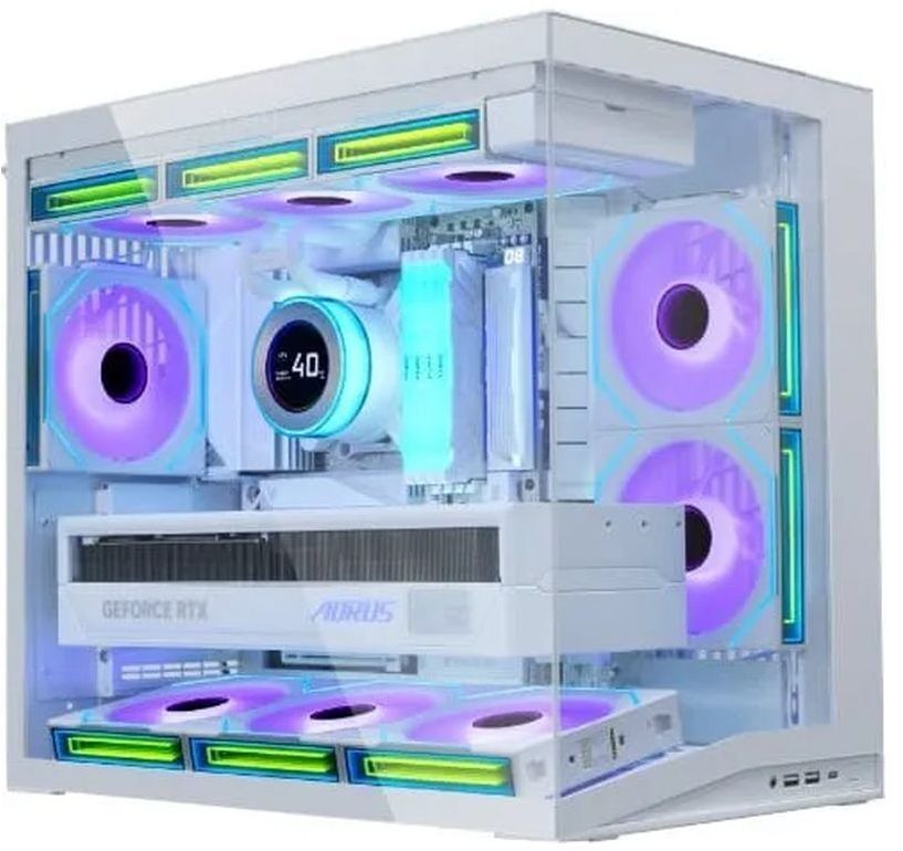 Корпус Lian Li O11 Dynamic Mini V2 White (G99.O11DMIV2W.00) фото4