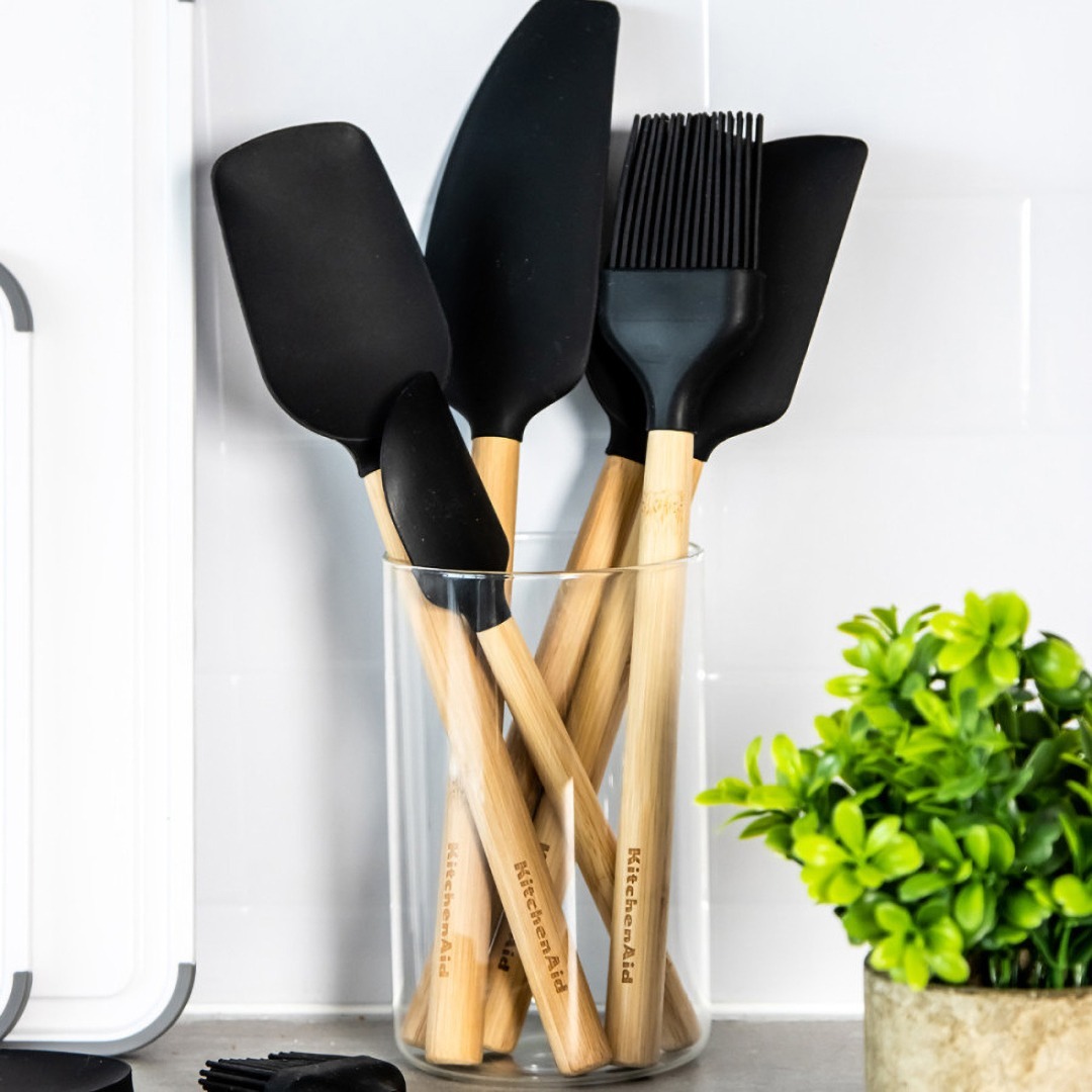 Пензлик кулінарний KitchenAid Classic, 29 см, чорний (KQG642OHOBE) фото5