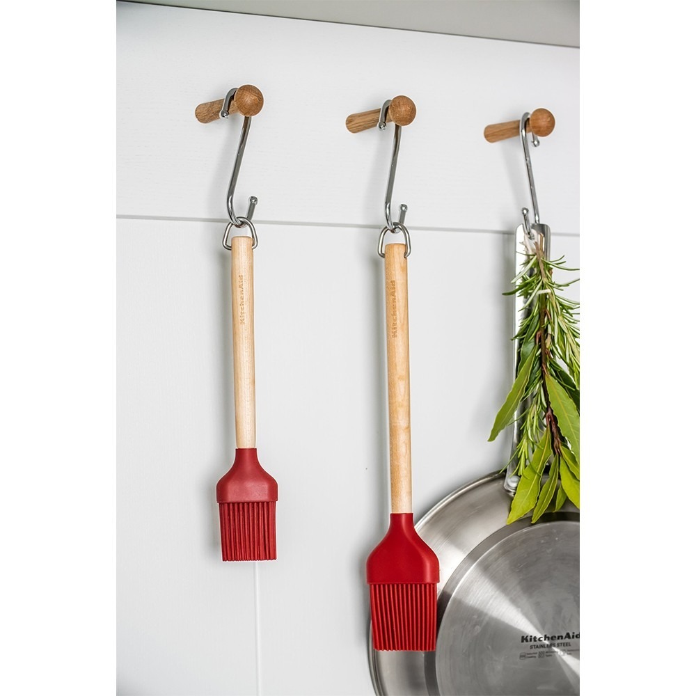 Кисточка кулинарная KitchenAid Coreline, 30,6 см, красный (KQR753OHERE) фото