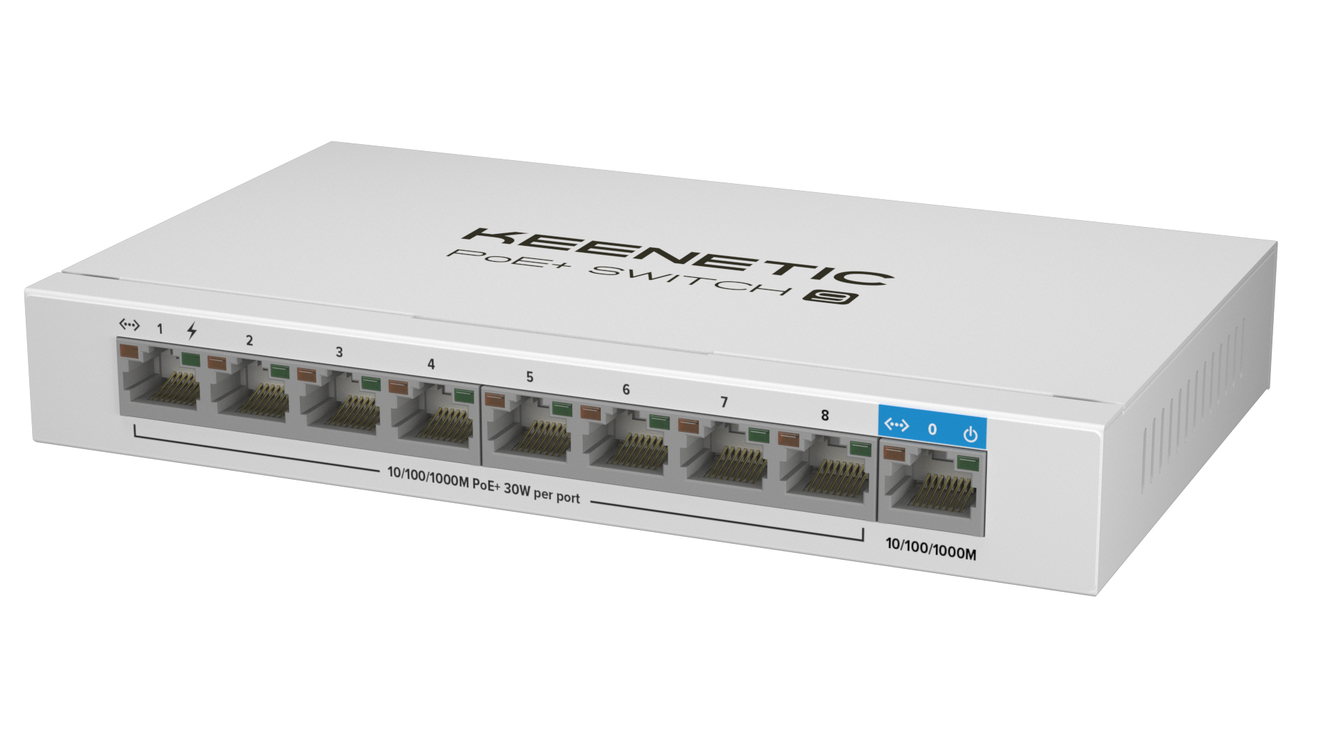 Комутатор Keenetic PoE+ Switch 9 (KN-4710) фото2