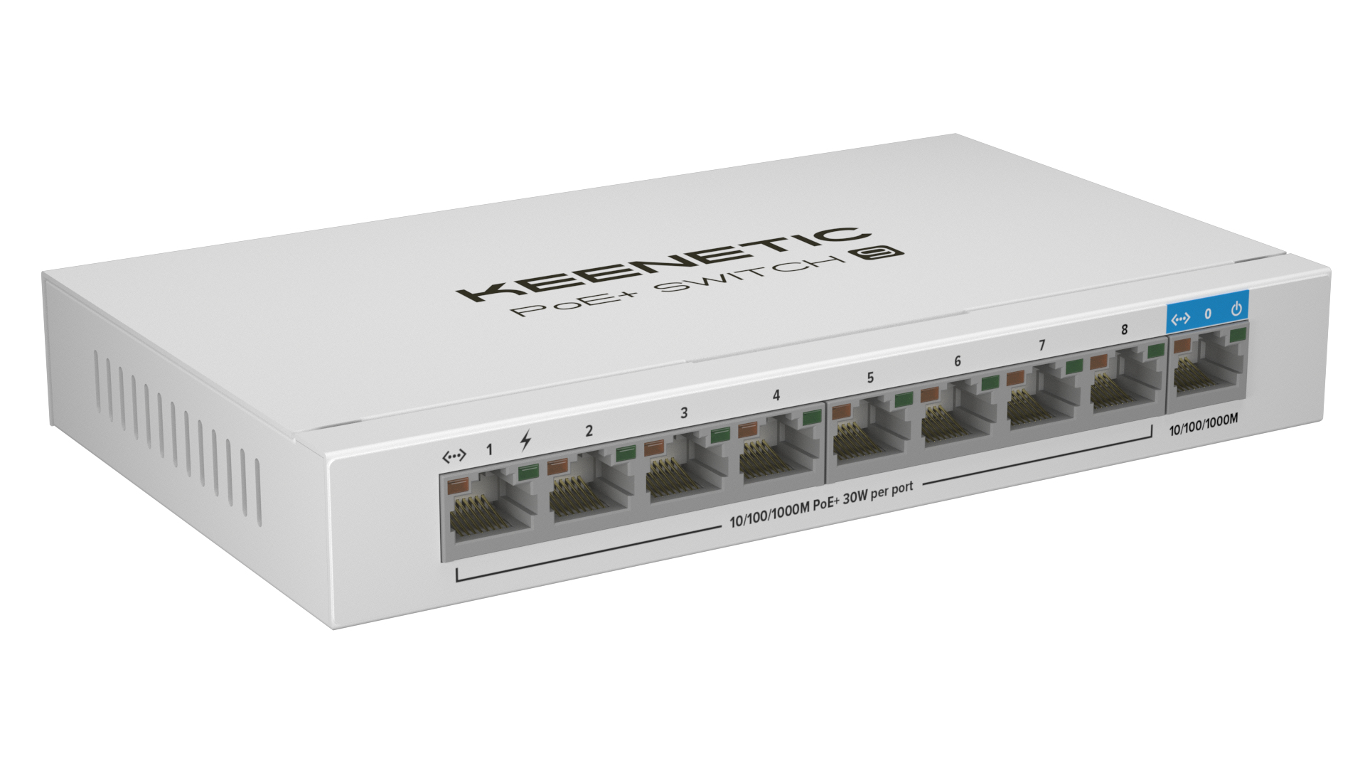 Комутатор Keenetic PoE+ Switch 9 (KN-4710) фото7
