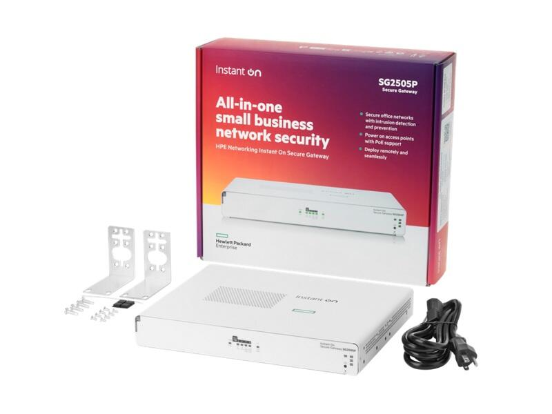 Маршрутизатор HPE Aruba ION Gateway 5P 2.5G (S0G34A) фото