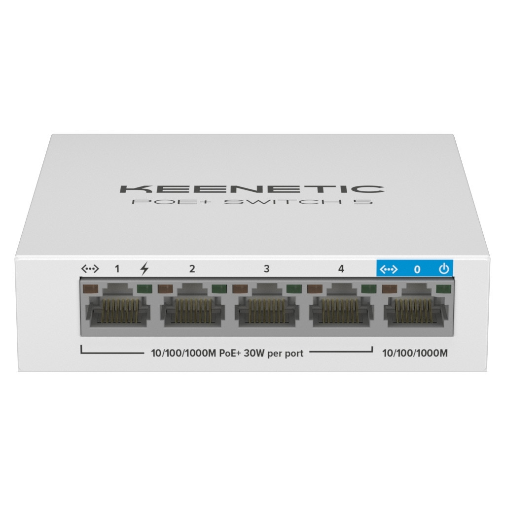 Коммутатор Keenetic PoE+ Switch 5 (KN-4610) фото2