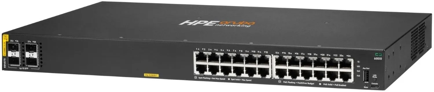 Комутатор HPE Aruba 6000 24G CL4 4SFP Switch (R8N87B) фото2