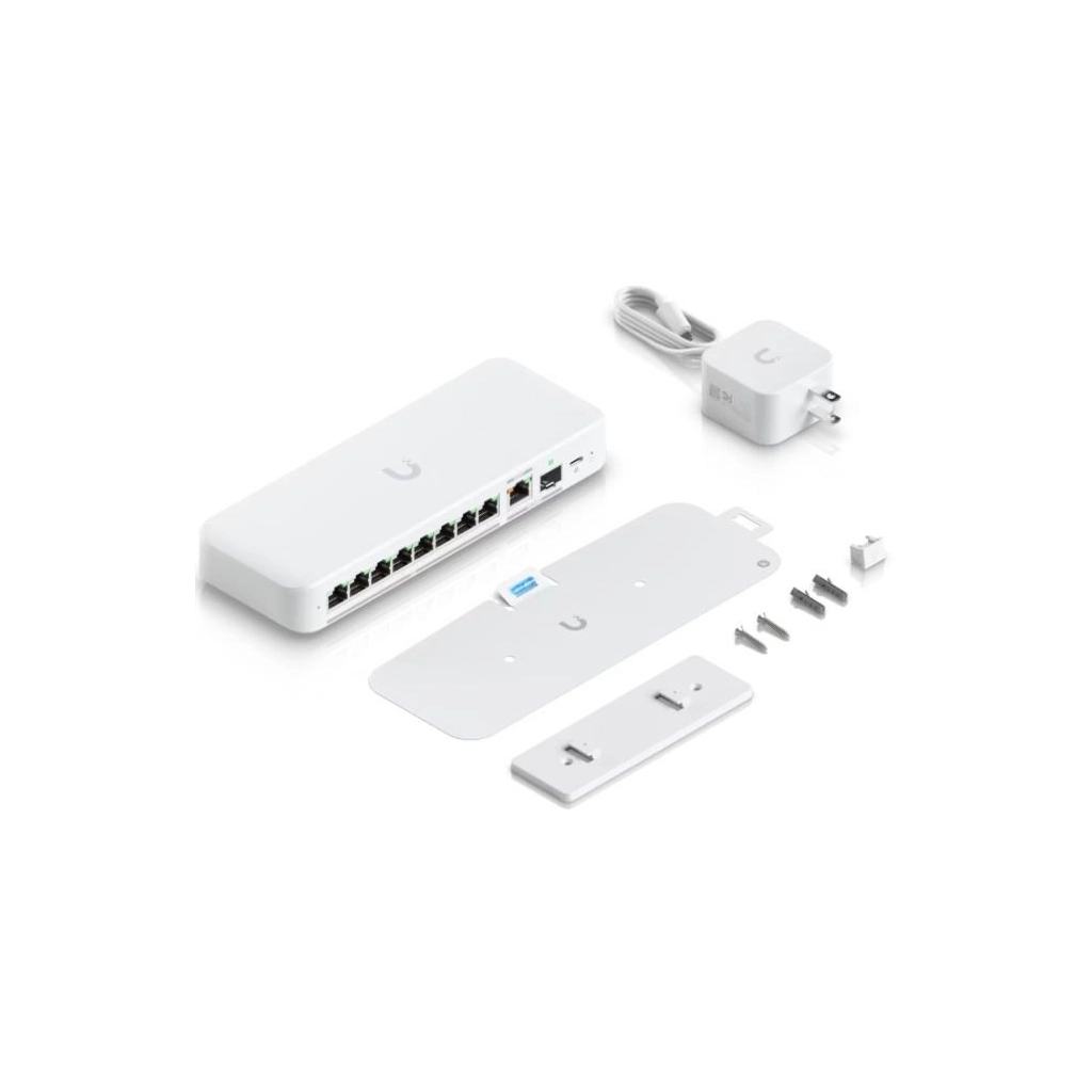 Коммутатор сетевой UBIQUITI USW-FLEX-2.5G-8 (USW-FLEX-2.5G-8) фото2