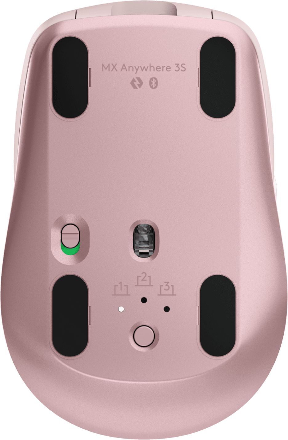Мышь Logitech MX Anywhere 3S, 2.4GHZ/BT, ROSE фото