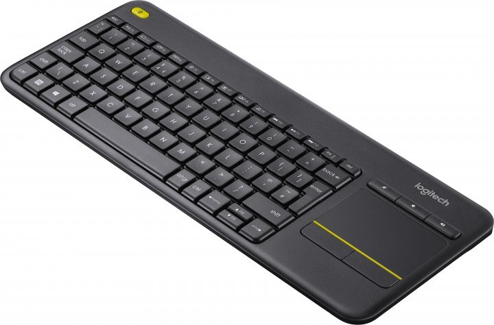 Клавиатура Logitech K400 Plus Wireless Touch Keyboard, BLACK фото2