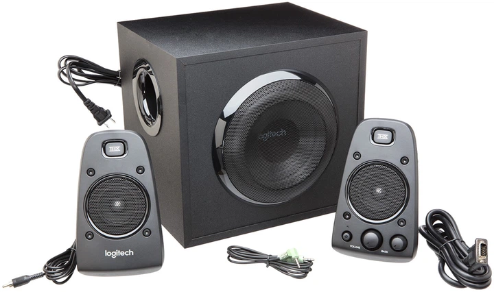 Акустика Logitech Z623 Speaker System 2.1, BLACK, 3.5 MM фото2