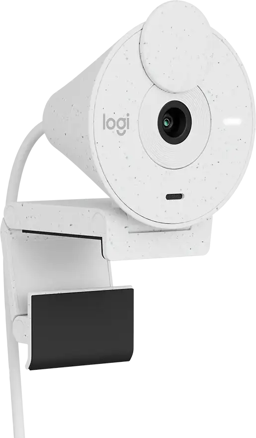 Веб-камера Logitech Brio 300 Full HD webcam, OFF-WHITE, USB фото