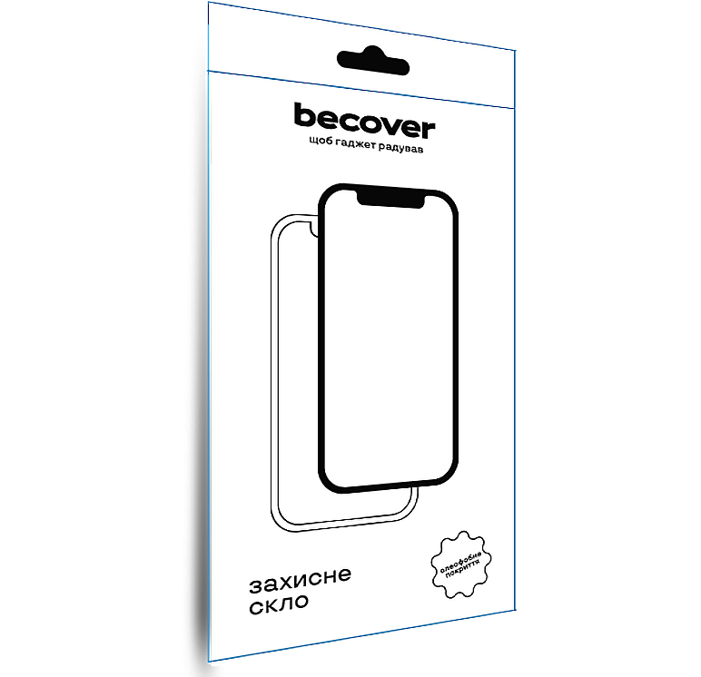 Защитное стекло BeCover для Apple iPhone 16 Black (712122) фото