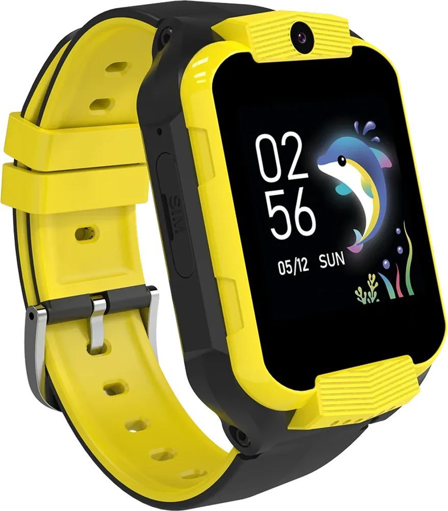 Детские часы Canyon Cindy KW-41 4G Camera Music Yellow Black (CNE-KW41YB) фото3