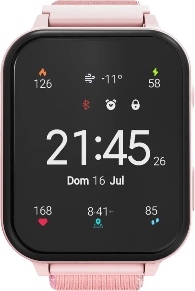 Детские часы Canyon Alfie KW-37 MP3 Study&Game Pink (CNE-KW37PP) фото2
